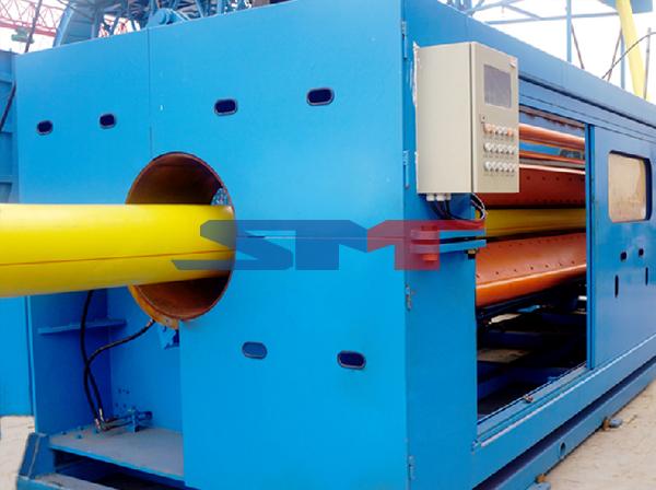 SPV 内管挤出表管包覆挤出出产线